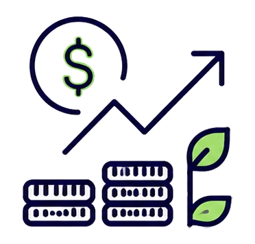 Blu Green Token - Total Icon